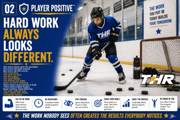 Hard work always looks different