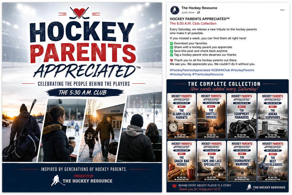 HOCKEY PARENTS APPRECIATED