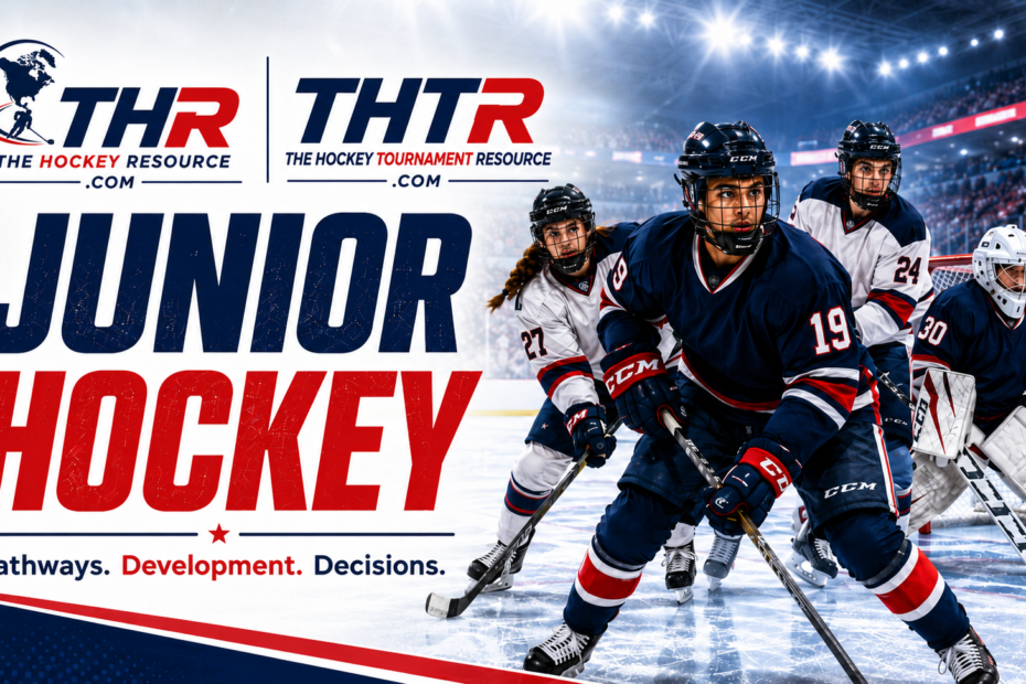 JUNIOR HOCKEY LOGO