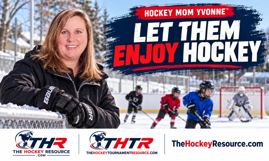 Hockey for Fun - Hockey Mom Yvonne supports choosing a Hockey level that suits the Player's enjoyment.