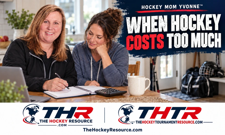 Hockey Family Budget - Hockey Mom Yvonne helps a family consider the full cost of Hockey.
